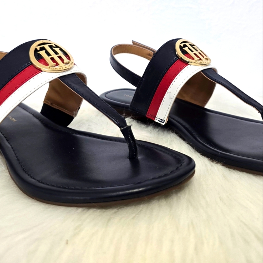 Tommy Hilfiger dark Blue Sandals. NEW